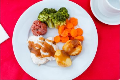Roast Dinner with Seasonal Vegetables