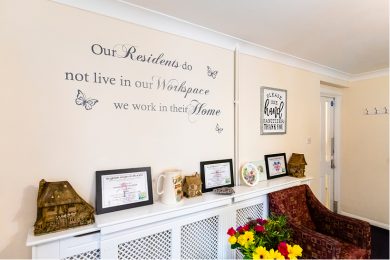 Residents’ Wall Feature Quote