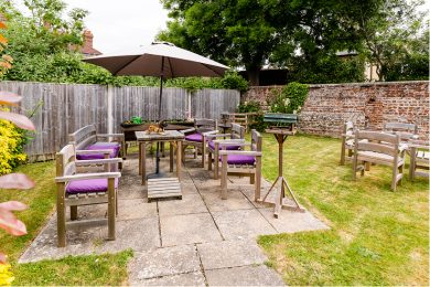 Outdoor Patio Seating Area