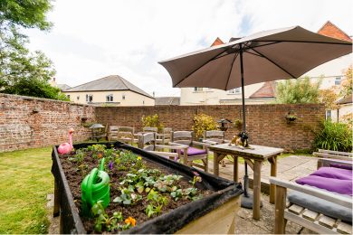 Raised Garden Beds and Terrace Seating