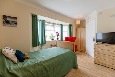 Bright and Spacious Resident Bedroom