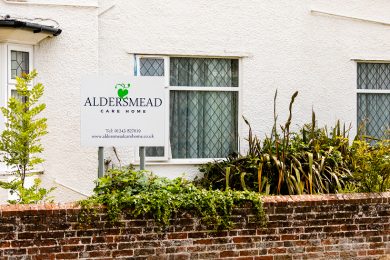 Aldersmead Care Home Signage