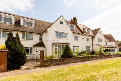 Front Garden and Building View